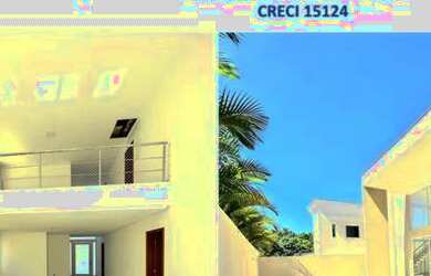 Imagem: A casa em condomínio possui 4 Dormitórios, 5 Banheiros, 4