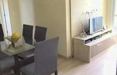 Imagem: O apartamento possui 2 Dormitórios, 1 Banheiro, 2 Vagas na