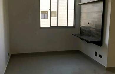 Imagem: O apartamento possui 1 Dormitório, 1 Banheiro, 1 Vaga na garagem