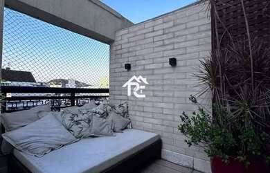 Imagem: O apartamento na cobertura possui 4 Dormitórios, 1 Banheiro