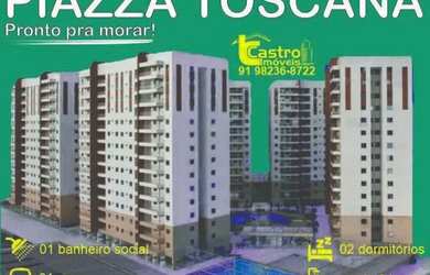 Imagem: O apartamento possui 2 Dormitórios, 2 Banheiros, 1 Vaga na