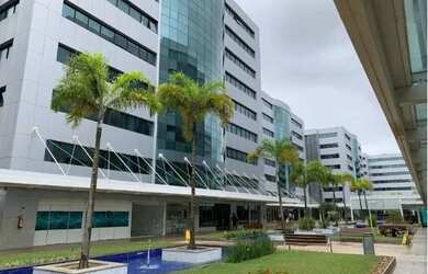 Imagem 2: Sala decorada com 127m² no Hangar Business - Paralela - Salvador