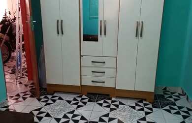 Imagem: A casa possui 2 Dormitórios, 1 Banheiro, 1 Vaga na garagem