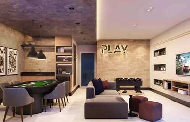 Imagem: O apartamento possui 3 Dormitórios, 1 Banheiro, 2 Vagas na