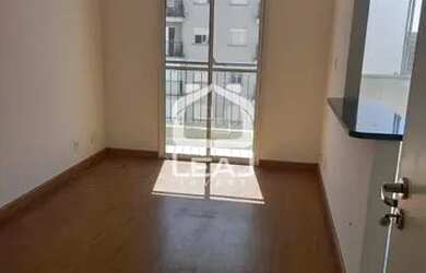 Imagem: O apartamento possui 1 Dormitório, 1 Banheiro, 1 Vaga na garagem