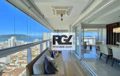 Imagem: O apartamento na cobertura possui 4 Dormitórios, 5 Banheiros