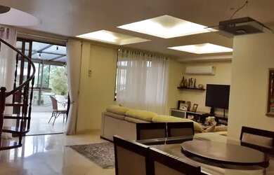 Imagem: O apartamento na cobertura possui 4 Dormitórios, 2 Banheiros