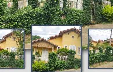 Imagem: A casa possui 4 Dormitórios, 3 Banheiros, 1 Vaga na garagem