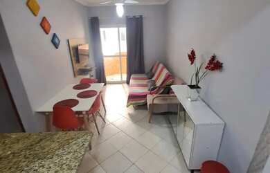 Imagem: O apartamento possui 1 Dormitório, 1 Banheiro, 1 Vaga na garagem