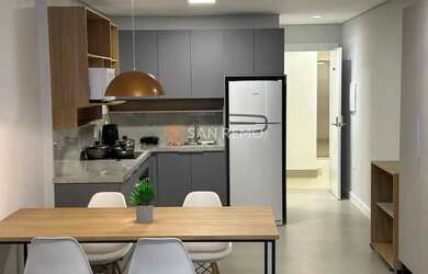 Imagem: O apartamento possui 1 Dormitório, 1 Banheiro, 35m² de Área