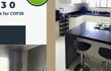 Imagem: A casa possui 4 Dormitórios, 2 Banheiros, 1 Vaga na garagem