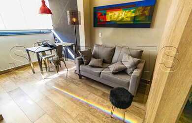 Imagem 4: Flat totalmente mobiliado e muito próximo do Shopping Vila Olimpia. Com...