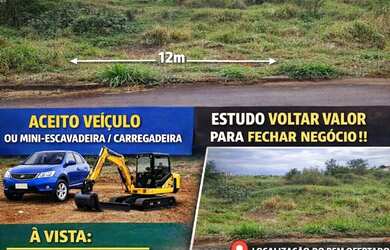 Imagem: O terreno possui 360m² de Área e está localizado em Parque
