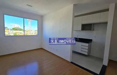 Imagem: O apartamento possui 2 Dormitórios, 1 Banheiro, 1 Vaga na garagem