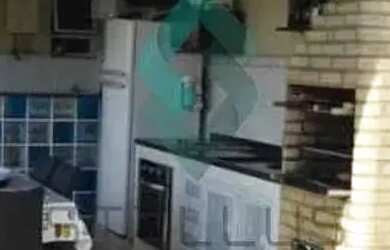 Imagem: O apartamento na cobertura possui 3 Dormitórios, 2 Banheiros