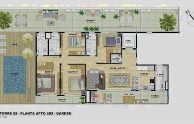 Imagem 7: Apartamento com 3 quartos para venda em Caioba