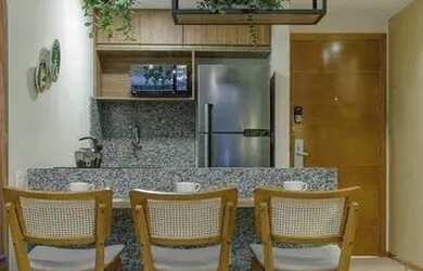 Imagem 3: Apt. 1/4 85m vista mar Pestana Lodge Rio Vermelho