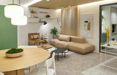 Imagem: O apartamento possui 2 Dormitórios, 2 Banheiros, 2 Vagas na