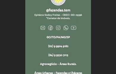 Imagem: A fazenda está localizado em Morrinhos, GO à venda por R$1