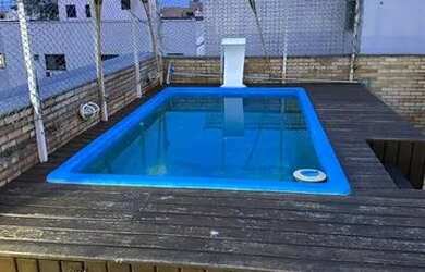 Imagem: O apartamento na cobertura possui 3 Dormitórios, 2 Banheiros