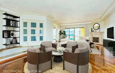 Imagem: O apartamento possui 4 Dormitórios, 3 Banheiros, 3 Vagas na