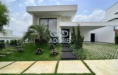 Imagem: A casa em condomínio possui 3 Dormitórios, 3 Banheiros, 4