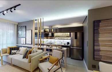 Imagem: O apartamento possui 2 Dormitórios, 3 Banheiros, 1 Vaga na