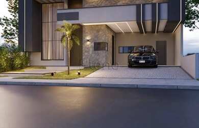 Imagem: A casa em condomínio possui 3 Dormitórios, 5 Banheiros, 3