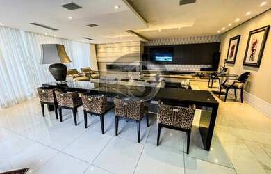 Imagem: O apartamento na cobertura possui 4 Dormitórios, 5 Banheiros