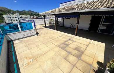 Imagem: O apartamento na cobertura possui 4 Dormitórios, 5 Banheiros