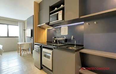 Imagem 12: Studio para Locação com 1Dorm. - 1vaga - Mobiliado - 29,16m2 - Alphaville...