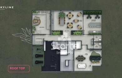 Imagem 15: Apartamento com 2 suítes e lavabo à venda, 57,42m² e 60,63m² sendo...