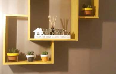 Imagem: O apartamento possui 2 Dormitórios, Acomodam 4 pessoas e 1