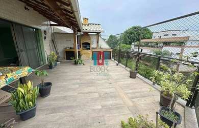 Imagem: O apartamento na cobertura possui 3 Dormitórios, 5 Banheiros