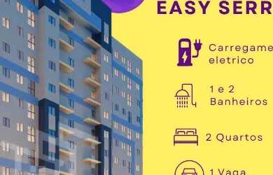 Imagem: O apartamento possui 2 Dormitórios, 2 Banheiros, 1 Vaga na