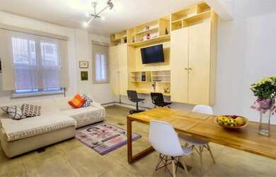 Imagem: O apartamento possui 1 Dormitório, 1 Banheiro, 82m² de Área