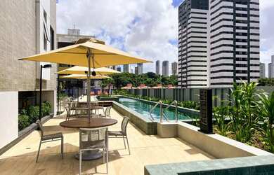 Imagem: O apartamento possui 3 Dormitórios, 3 Banheiros, 2 Vagas na