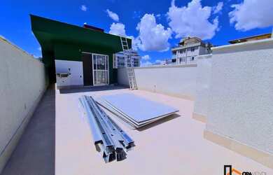 Imagem: O apartamento na cobertura possui 2 Dormitórios, 3 Banheiros