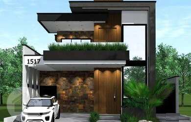 Imagem: A casa em condomínio possui 3 Dormitórios, 3 Banheiros, 4