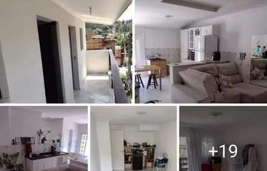 Imagem: A casa possui 5 Dormitórios, 5 Banheiros, 2 Vagas na garagem