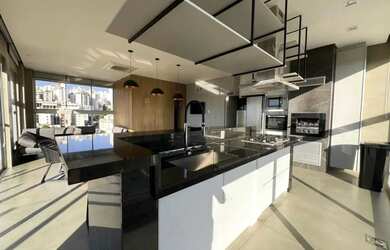 Imagem: O apartamento possui 1 Dormitório, 1 Banheiro, 2 Vagas na garagem