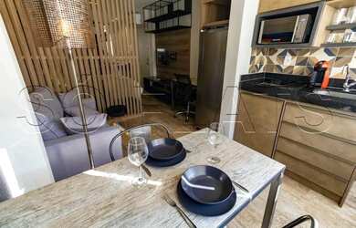 Imagem 3: Flat totalmente mobiliado e muito próximo do Shopping Vila Olimpia. Com...