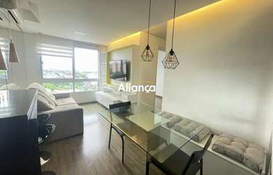 Imagem 3: Apartamento MOBILIADO para locação 2 dormitórios, suíte, 2 banheiros, 1 vaga de carro no B