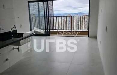 Imagem: O studio possui 1 Dormitório, 1 Banheiro, 1 Vaga na garagem