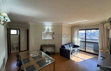 Imagem: O apartamento possui 1 Dormitório, 1 Banheiro, 1 Vaga na garagem