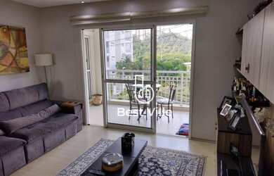 Imagem 2: Apartamento com 3 dormitórios para alugar, 110 m² por R$ 9.300,00/mês - Alphaville - Barue