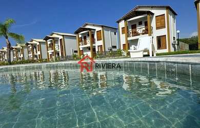 Imagem: A casa em condomínio possui 2 Dormitórios, 2 Banheiros e 200m²