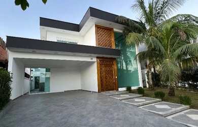 Imagem: A casa em condomínio possui 5 Dormitórios, 5 Banheiros, 4