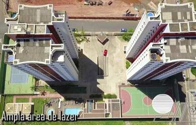 Imagem: O apartamento possui 2 Dormitórios, 2 Banheiros, 2 Vagas na