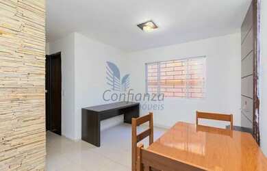 Imagem 3: Apartamento com 1 dormitório para alugar, 32 m² por R$ 1.530,00/mês - Novo Mundo - Curitib